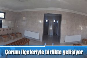 Çorum ilçeleriyle birlikte gelişiyor