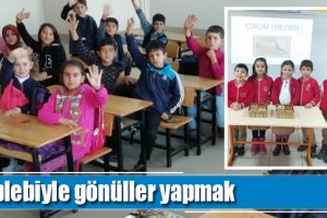 Leblebiyle gönüller yapmak