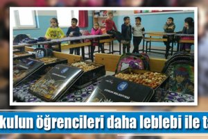 3 okulun öğrencileri daha leblebi ile tanıştı
