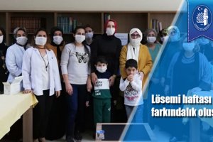Lösemi haftası nedeniyle farkındalık oluşturdular