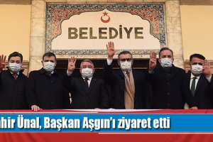 Mahir Ünal, Başkan Aşgın'ı ziyaret etti