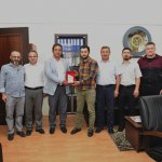 Masa Tenisi Federasyon Başkanından Belediye'ye ziyaret