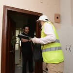 Belediyemiz, maskeleri vatandaşların ayağına götürüyor