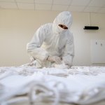 Belediyemizden maske dezenfeksiyon ünitesi