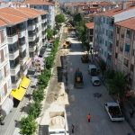 Başkan Aşgın, Mavral Sokaktaki çalışmaları inceledi