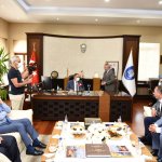 Mehmet Özhaseki'den belediyemize ziyaret