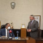 Mehmet Özhaseki'den belediyemize ziyaret