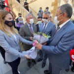 Mehmet Özhaseki'den belediyemize ziyaret