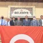 Mehmet Özhaseki'den belediyemize ziyaret