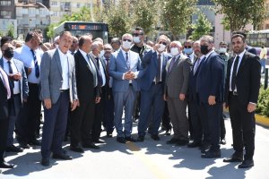 Mehmet Özhaseki’den belediyemizin projelerine tam not