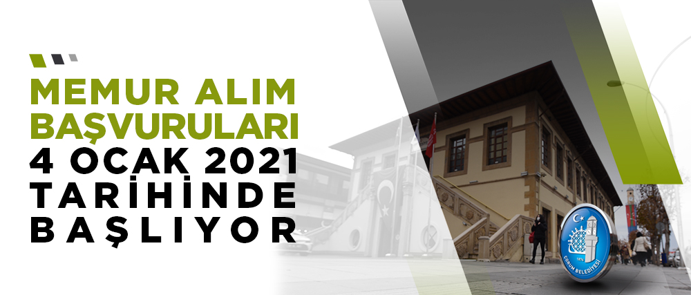 Memur Alım Başvuruları 4 Ocak 2021 Tarihinde Başlıyor