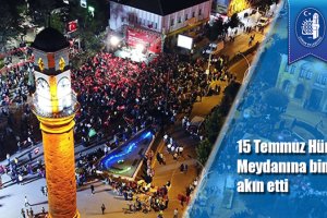 15 Temmuz Hürriyet Meydanına binlerce insan akın etti