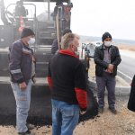 Mimarsinan 15. Caddenin asfaltı tamamlanıyor