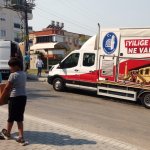 Belediyemiz ekipleri yangın bölgesinde