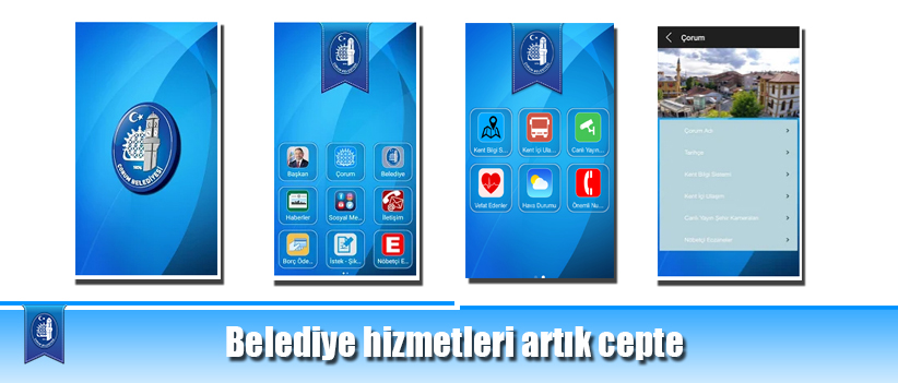Belediye hizmetleri artık cepte