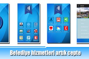 Belediye hizmetleri artık cepte