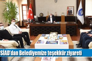 MÜSİAD’dan Belediyeye teşekkür ziyareti