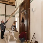 Başkan Aşgın, MYO mescidinde incelemelerde bulundu