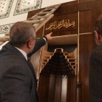 Başkan Aşgın, MYO mescidinde incelemelerde bulundu