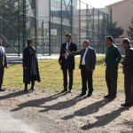 Başkan Aşgın, MYO mescidinde incelemelerde bulundu