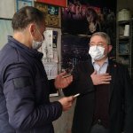 Oğlunun müzikteki kabiliyetini Başkan Aşgın’la paylaştı