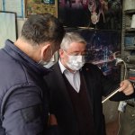 Oğlunun müzikteki kabiliyetini Başkan Aşgın’la paylaştı