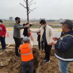 Belediyemiz Ekibinin Ağaçlandırma Çalışmasına Öğrencilerden Destek