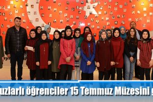 Oğuzlarlı öğrenciler 15 Temmuz Müzesini gezdi
