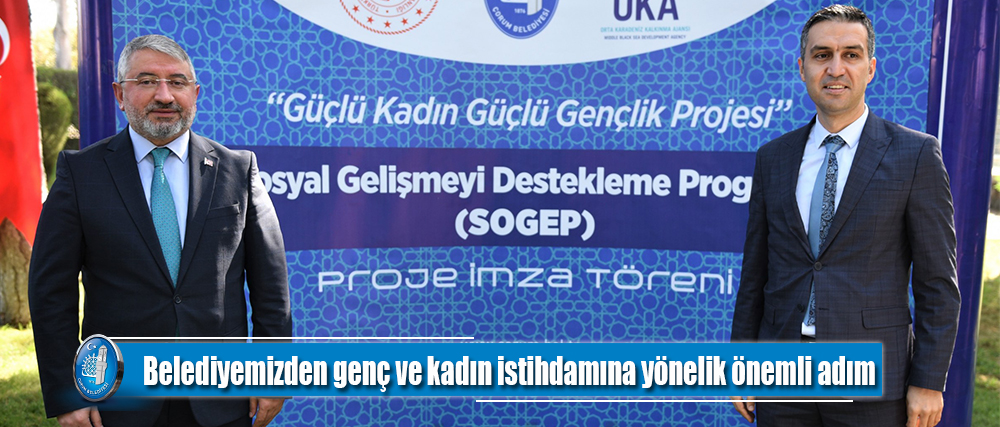 Güçlü Kadın Güçlü Gençlik Projesinde imzalar atıldı