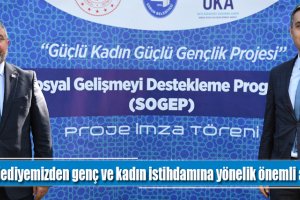 Güçlü Kadın Güçlü Gençlik Projesinde imzalar atıldı
