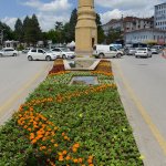 Çorum bayram öncesi çiçek açtı