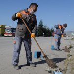 Belediyemizden Sanayi Sitesinde geniş çaplı temizlik