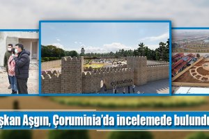Başkan Aşgın, Çoruminia’da incelemede bulundu