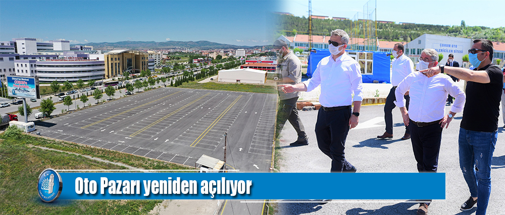 Oto Pazarı yeniden açılıyor