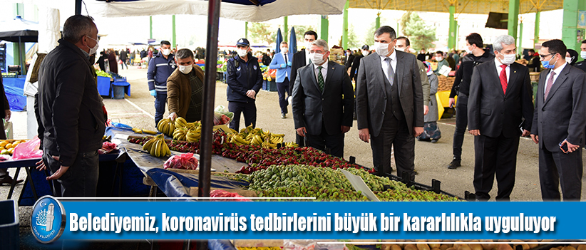 Belediyemiz, işi sıkı tutuyor