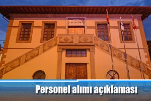 Personel alımı açıklaması
