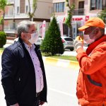 Başkan Aşgın, çalışan personeliyle bayramlaştı