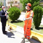 Başkan Aşgın, çalışan personeliyle bayramlaştı