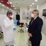 Başkan Aşgın, çalışan personeliyle bayramlaştı