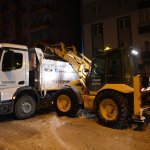 400 Personel, 50 İş Makinesi Gece-Gündüz Sahada