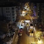 400 Personel, 50 İş Makinesi Gece-Gündüz Sahada