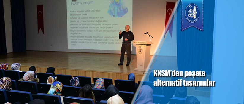 KKSM’den poşete alternatif tasarımlar