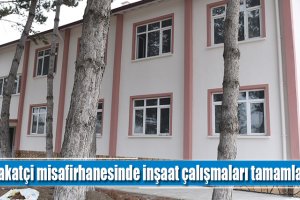 Refakatçi misafirhanesinde inşaat çalışmaları tamamlandı