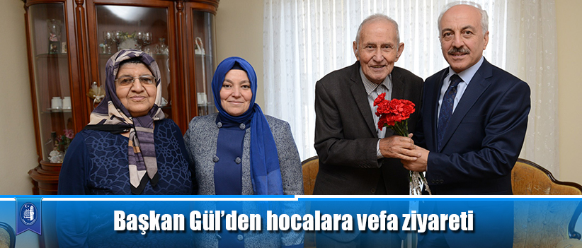 Başkan Gül’den hocalara vefa ziyareti