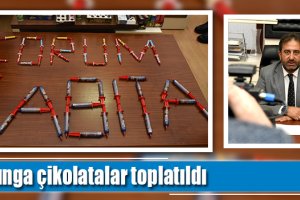 Şırınga çikolatalar toplatıldı