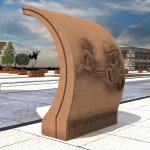 Kadeş Barış Meydanı’na leblebi ve Hitit Figürü rölyefleri