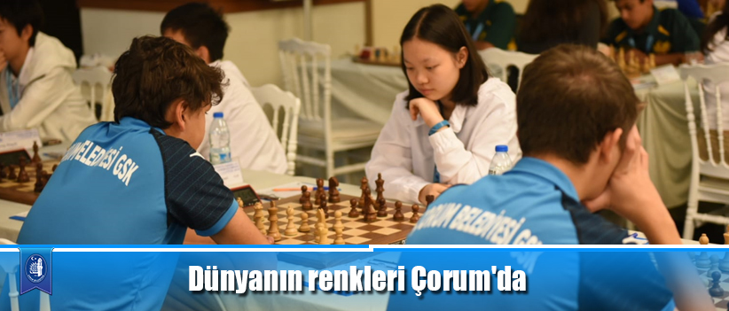 Dünyanın renkleri Çorum'da