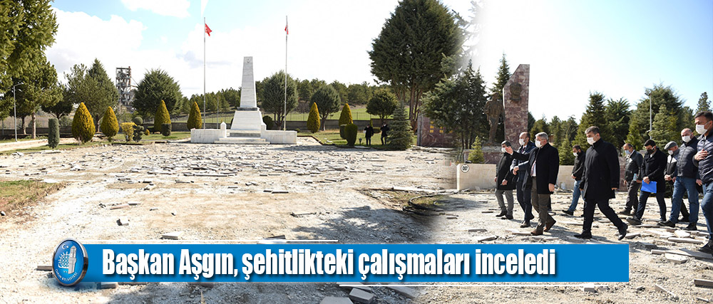 Belediyemiz Şehitliği yeniliyor