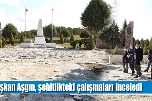 Belediyemiz Şehitliği yeniliyor