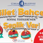 Minikler eğlenceye doyacak